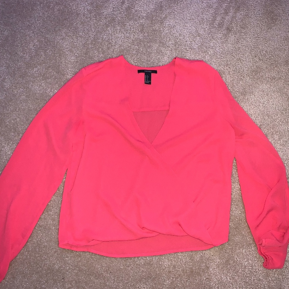 Pink Low Cut Top